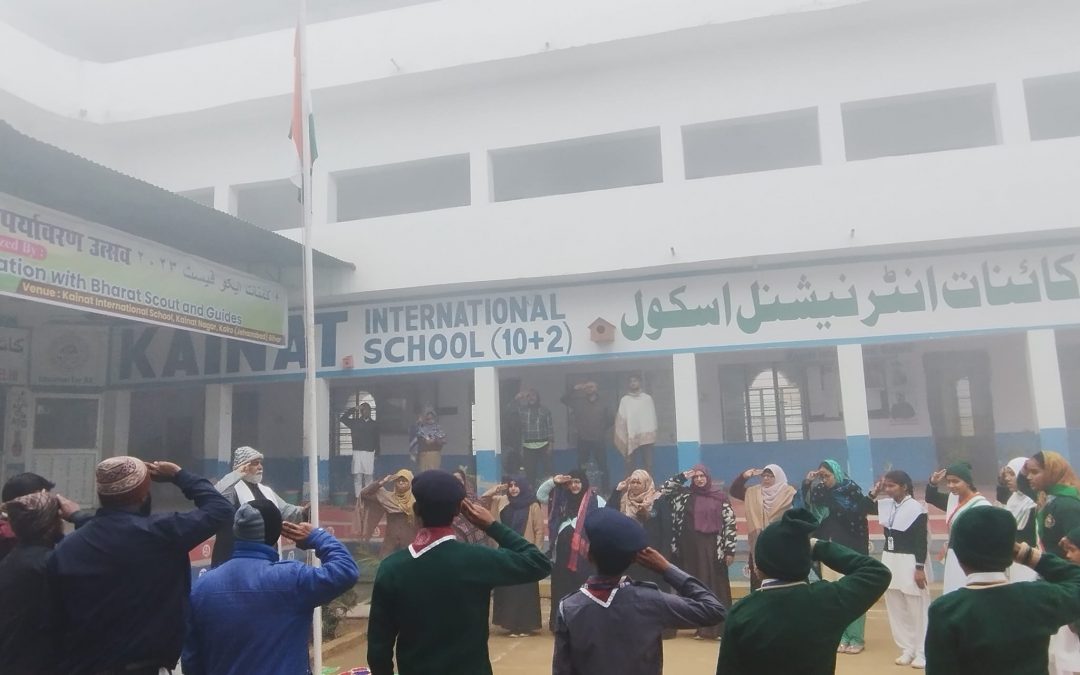 Republic Day celebrations at Kainat International School