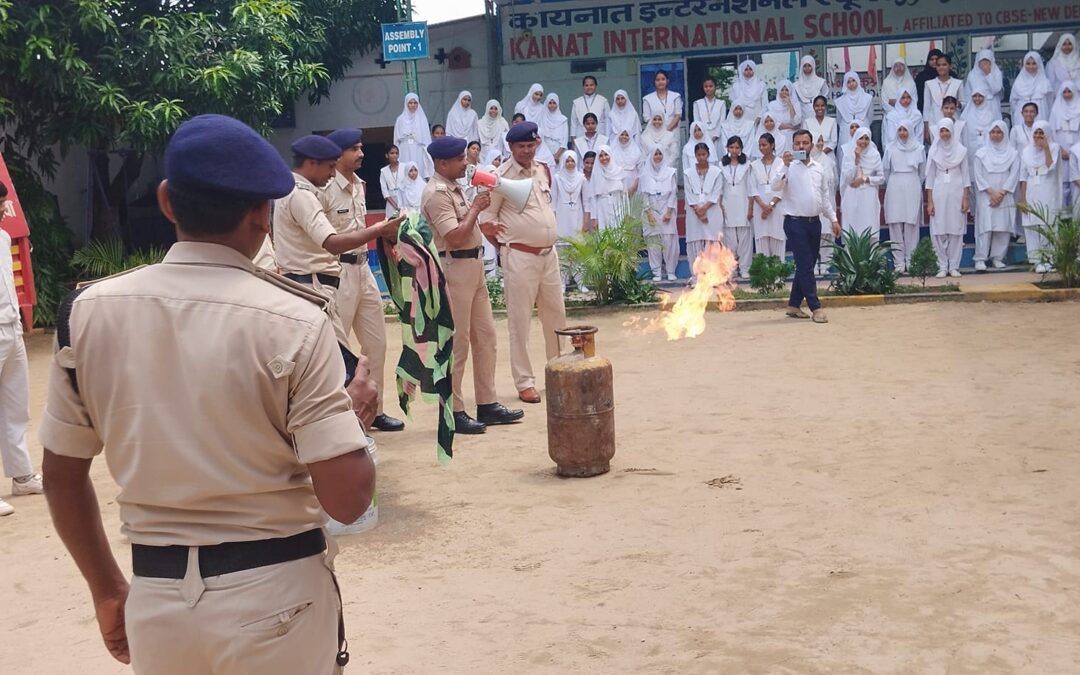 Kainat International School Conducts Fire Drill for Enhanced Safety Preparedness